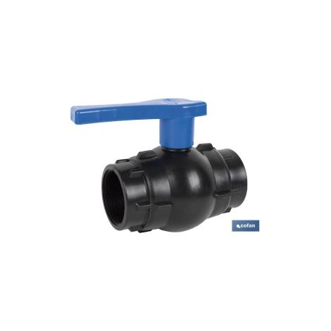 Válvula De Bola Rosca H-H Pp Pn16 1/2 x 1/2 (1/4)