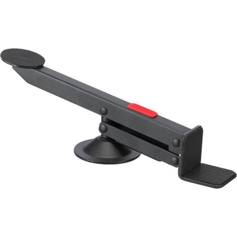 LÚve-porte à pédale, outil de levage de panneau rotatif à 360 degrés, barre de support pour installation sur bois et métal, capacité de charge de 75 kg. (1/5)