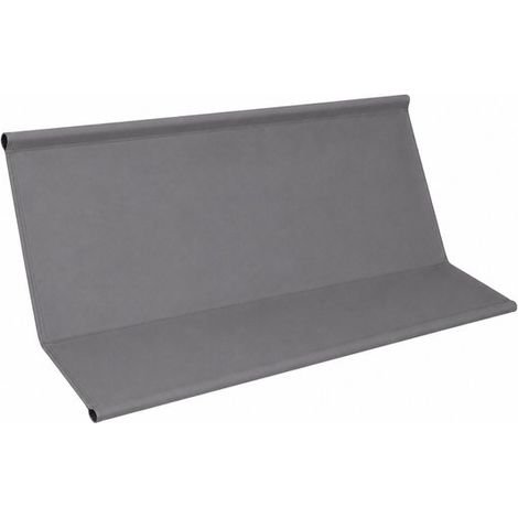 Toile de rechange pour balancelle de jardin – Housse pour balancelle 3 places – 115 x 48 x 48 cm – Tissu Oxford 600D résistant – Gris (1/5)