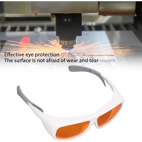 Lunettes laser professionnelles OD 5, protection oculaire pour machines de gravure laser de longueur d'onde 190 nm à 500 nm (1/5)