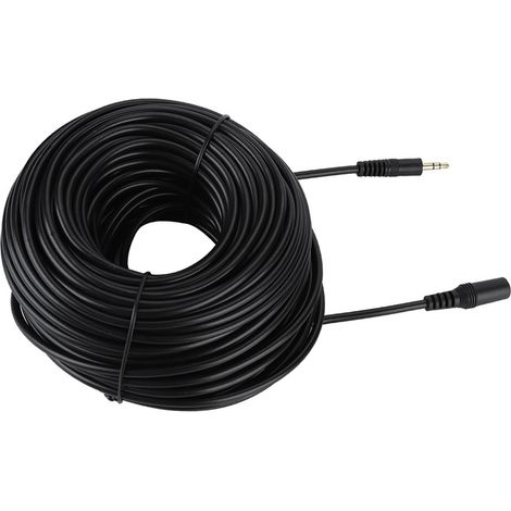 Câble d'extension audio auxiliaire 3,5 mm mâle vers femelle pour smartphone et casque stéréo, 30 m (1/5)