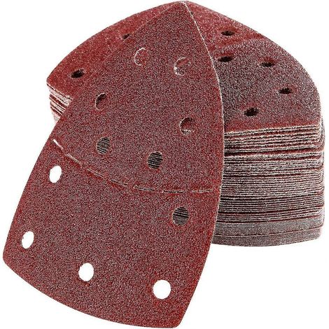 Triangles de ponçage, papier de verre pour Bosch PSM 100A, PSM 160, PSM 200 AES, PSM 18, PDA 180, PSM 160 A/PS (1/5)