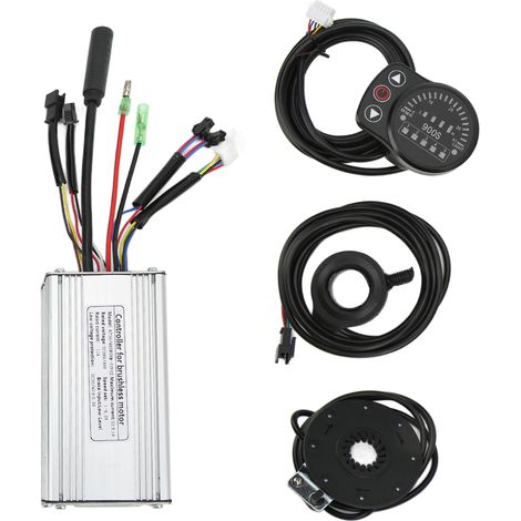 Kit de contrôleur de vélo électrique 22A système à onde carrée pour moteur 500W avec écran LED900S (1/5)