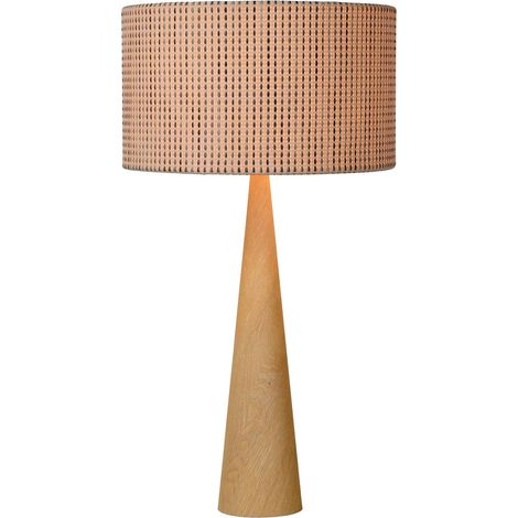 Lampe de table Lucide Conos métal beige E27 60W 65cm (1/2)