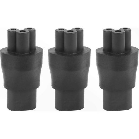 Lot de 3 adaptateurs femelle C5 vers mâle C8, convertisseur pour connexion d'alimentation électrique (1/5)