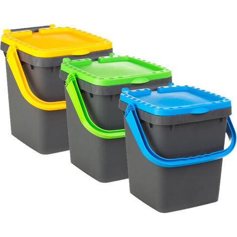 POUBELLE ECOPLUS 20 L - 34,5x34,5x34,5h cm