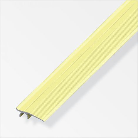 alfer Wandabschluss-Profil Aluminium eloxiert messing Flachprofile