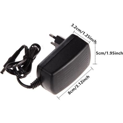 Adaptateur Chargeur Universel AC/DC 15V 1A Prise EU Embout 5.5mm2.5mm (1/4)