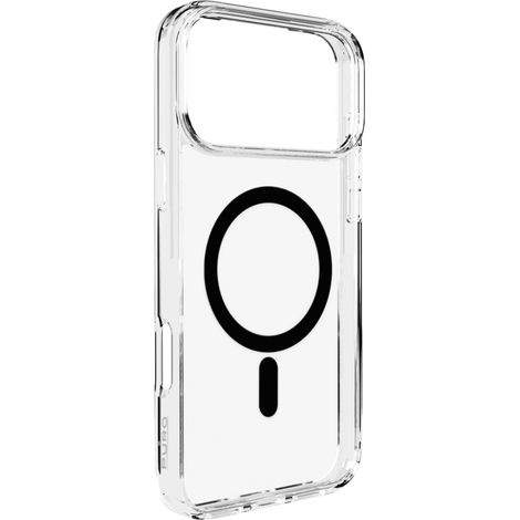 PURO PUIPC17P63LITEMBLK Handy-Schutzhülle Cover Schwarz, Transparent