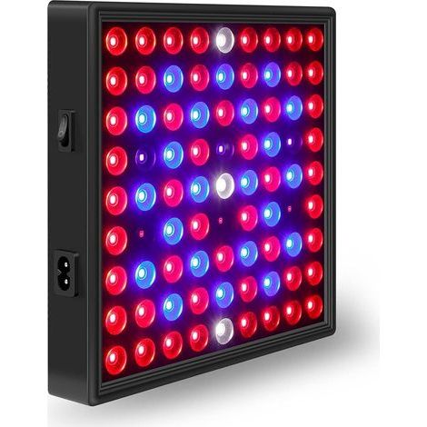 Lampe Horticole LED Croissance Floraison - Cultivez des Plantes Saines à L'intérieur - Panneau LED Horticole - Lampe UV Plante Interieur pour Semis - Lampe de Culture LED Grow Light Indoor 30W