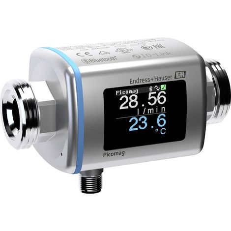 Endress+Hauser Débitmètre DMA15 DMA15-AAAAA1 Tension de fonctionnement (gamme): 18 - 30 V Plage de mesure: 0.05 - 35 l/