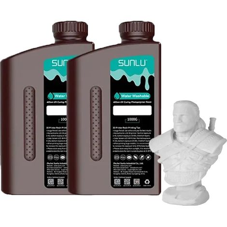 Resina 3D, lavable con agua, alta precisión, lavable con agua GY (1/2)