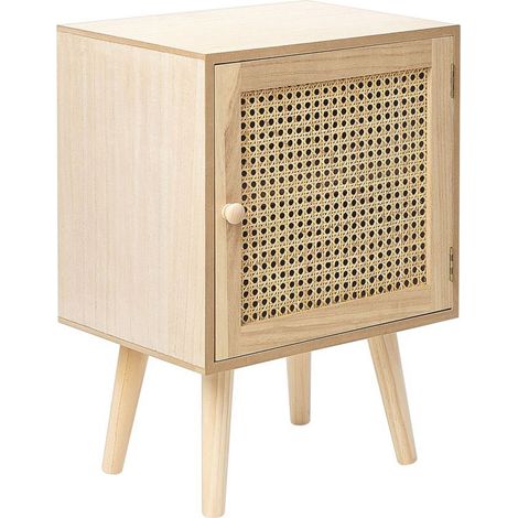 Bedside Table ALMO Light Paulownia (1/5)