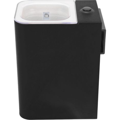 Wasserdichte ABS-Angelköder-Fülllampe, tragbar, UV-LED, für das nächtliche Angeln im Freien, schwarz.