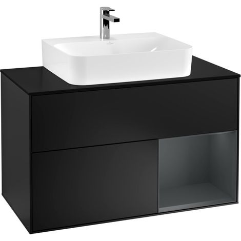 Villeroy & Boch F122HGPD Meuble sous-lavabo Finion F12 (1/2)