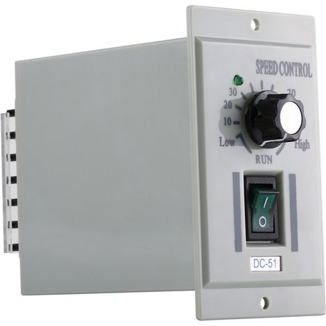 Drehzahlregler für 24–90 V Gleichstrommotoren, Eingang: 110 V Wechselstrom (1/5)