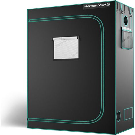 Mars Hydro 120x60x180cm Growbox GrowZelt Indoor Pflanzenzelt Growroom Darkroom Growschrank Gewächshaus Grow Tent 1680D
