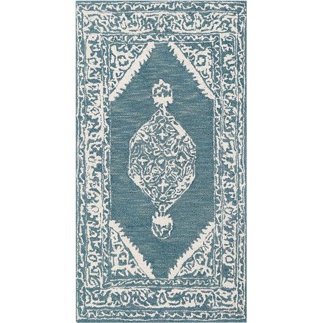 Rug GEVAS Blue 80 x 150 cm Wool (1/5)