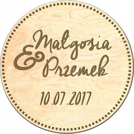 DANKE FÜR DIE GÄSTE HOCHZEIT, Hochzeitsmagnet MK8 (1/4)