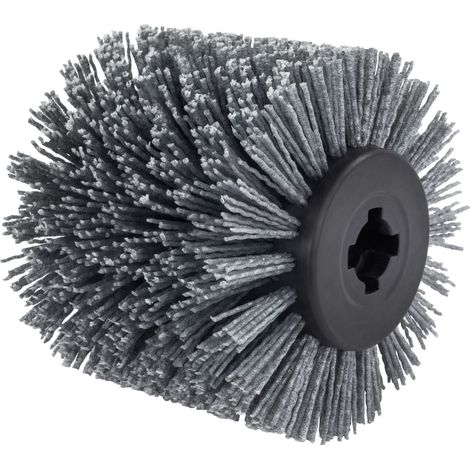 Nylon-Zylinder-Schleifwalzenbürste für Poliermaschine 120x100mm