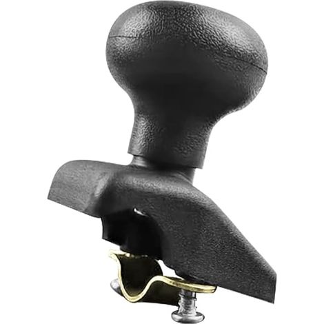 Pommeau de volant universel - Accessoire de voiture - Boule de rehausseur de volant pour tracteur, voiture, camion (50 x 75 mm) (1/4)