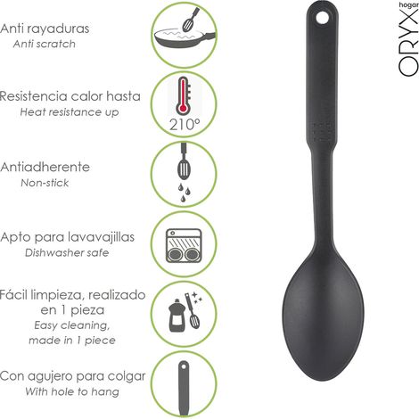 Cuchara Cocina Nylon Basic 30,5 x 7 cm. (1/4)