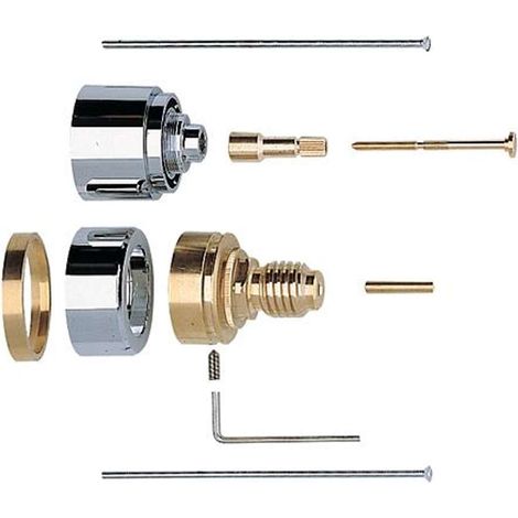GROHE Jeu de rallonge Automatic 2000 47172 f.Gr.o.Touche d'économie 1/2\" 27,5mm chrome, 47172000 (1/3)