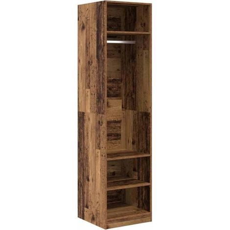 Armoire en bois ancien 50x50x200 cm, Bois d'ingénierie (1/5)