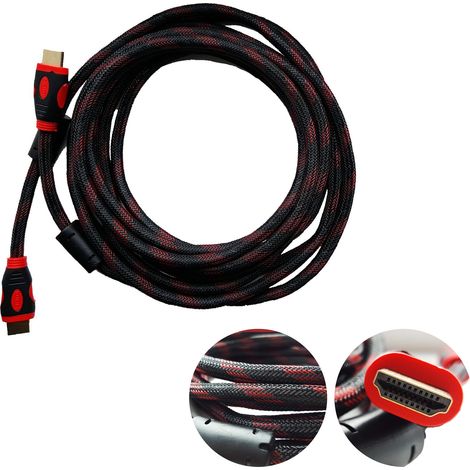 Dapetz ® 5-Meter 4K HDMI Cable 2.0 Ultra HD with High-Speed Ethernet Lead and UHD 1080p, supports 2160p 3D HDTV, Comes with Better Audio and Video (1/5)