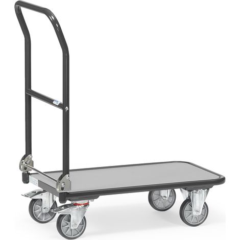 Klappwagen Ladeflächen L720xB450mm STA grau Trgf.250 kg FETRA (1/3)