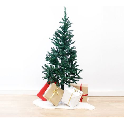 Nieve de lujo Flock Flocked Artificial FIR 150cm con 352 cabezas (1/5)