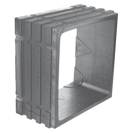 Bosch Accessoires pour pompes à chaleur air/eau WDU 700 Traversée de mur 420x800x800, 12kg, 7738600164
