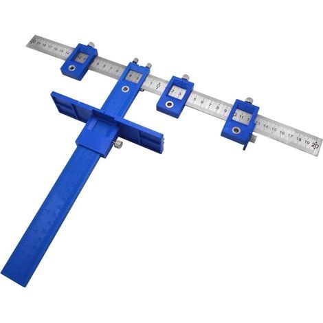 Perceuse multifonction réglable pour meuble, menuiserie, perçage de chevilles, scie-cloche (1/5)