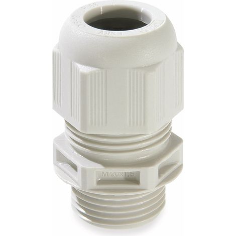 WISKA Kabelverschraubung, 10061789, ESKV 20 PLUS, M 20x1,5, metrisch, Lichtgrau