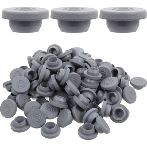 Bouchons en Caoutchouc pour Bouteille, Isolation et Étanchéité Laboratoire Adaptés aux Expériences Chimiques Usages Marins, pour Équipements et Bouteilles en Milieu Industriel (1/5)