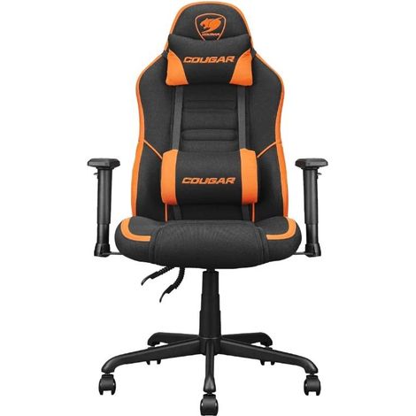 Sillón+Puma+Fusión+SF+%28Negro%2FOrange%29