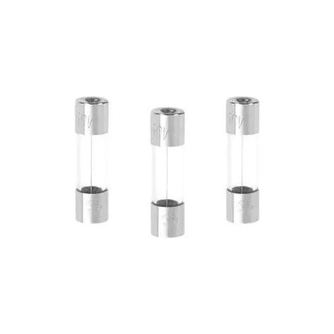 SICHERUNG GLAS FUS. RAP. DURCHMESSER 5MM-LÄNGE 20MM-1,6A-250V-3 STÜCK