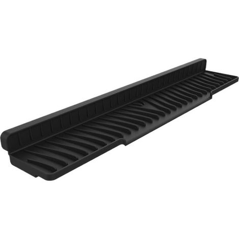 Protection anti-éclaboussures pour évier – Tapis d'égouttage pliable en silicone 4510cm Bande de protection réutilisable en silicone adaptée aux camping-cars, cuisines, salles de bains, etc. (1/5)