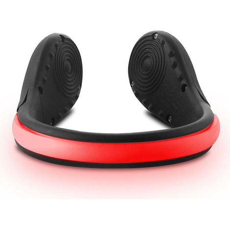 Luce led per scarpe clip sicurezza notturna bracciale torcia led lampeggiante per corsa - Colore: Rosso (1/5)