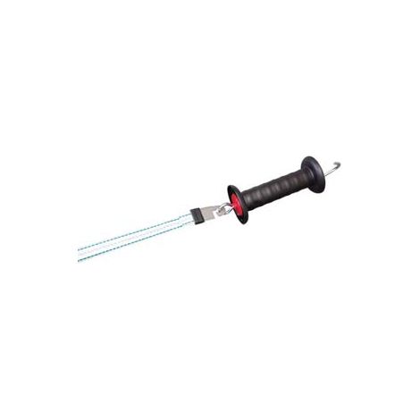 MANIGLIA FETTUCCIA AKO PER ELETTRORECINZIONE LITZCLIP- - nastri conduttori da mm.20 - 5 pezzi KERBL