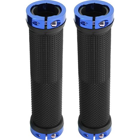 Poignées ergonomiques pour vélo de route et vélo pliant, couleur bleu marine