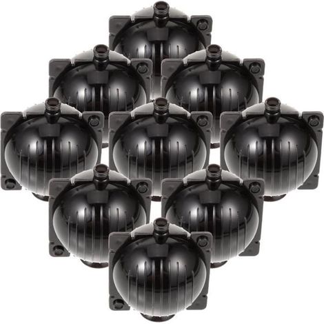 Boîte de greffe de plantes - Non spécifié - 10 Pcs - Plastique - 6,30 x 5,10 x 4,60 cm - Rond (1/4)