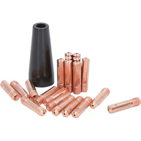 20 Pièces Buses de Soudure en Cuivre pour Soudage sans Gaz, Accessoires de Rechange (1/5)