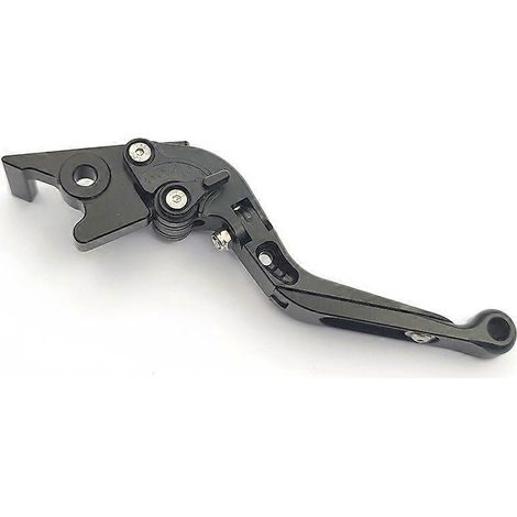 Accessoires pour moto Little Monkey MSX125 : guidon de frein avant réglable modifié, klaxon, biellette de direction (tout noir, 2). (1/5)