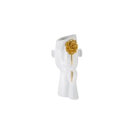 Vaso face c-fiore cm 14x13x27