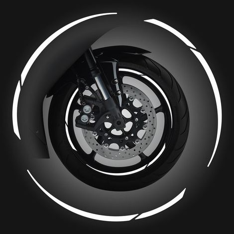 Wheel Rim Kit Componibile 24 pz - Colore: BIANCO