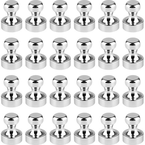 24 imanes potentes, imán para nevera, imán, imán para refrigerador, imanes magnéticos para pizarra blanca, imán pequeño y potente