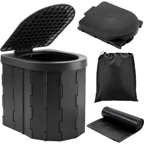 Portable Camping Toilet, Unisex Car Urinal, Men and Women Toilet, MUMU Car Hygienic Bucket