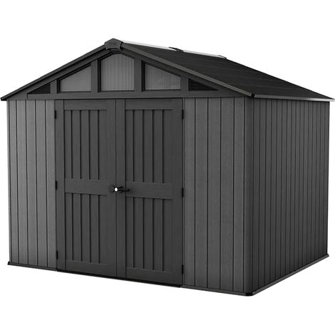 Keter Stronghold 10x8 Gartenhaus, geräumig & robust, EVOTECH™-Material (1/5)