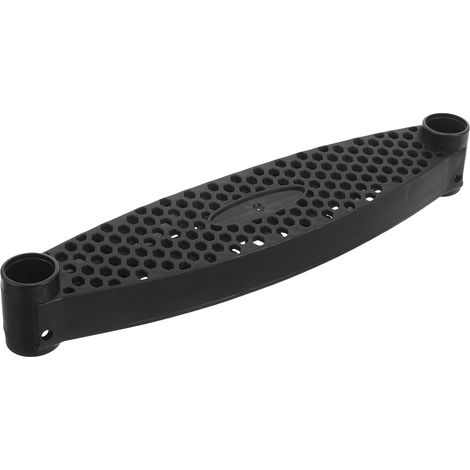 Peldaño reemplazable de plástico PP negro para trampolín, resistente, antideslizante, fácil de instalar. (1/5)
